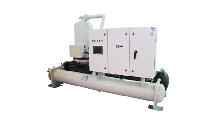 Hermetic screw refrigeration compressor unit