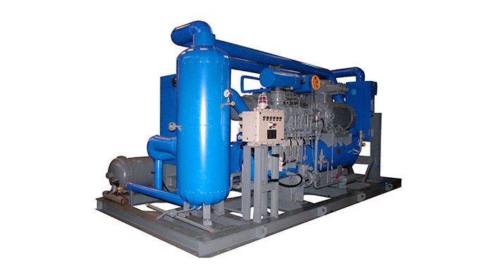 BOG screw compressor