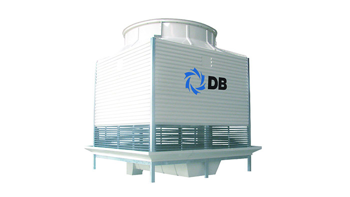 Counterflow cooling tower
