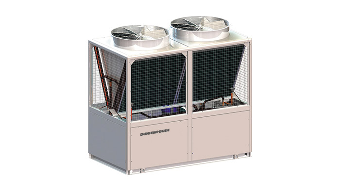 Chiller (heat pump) unit with air-cooled module